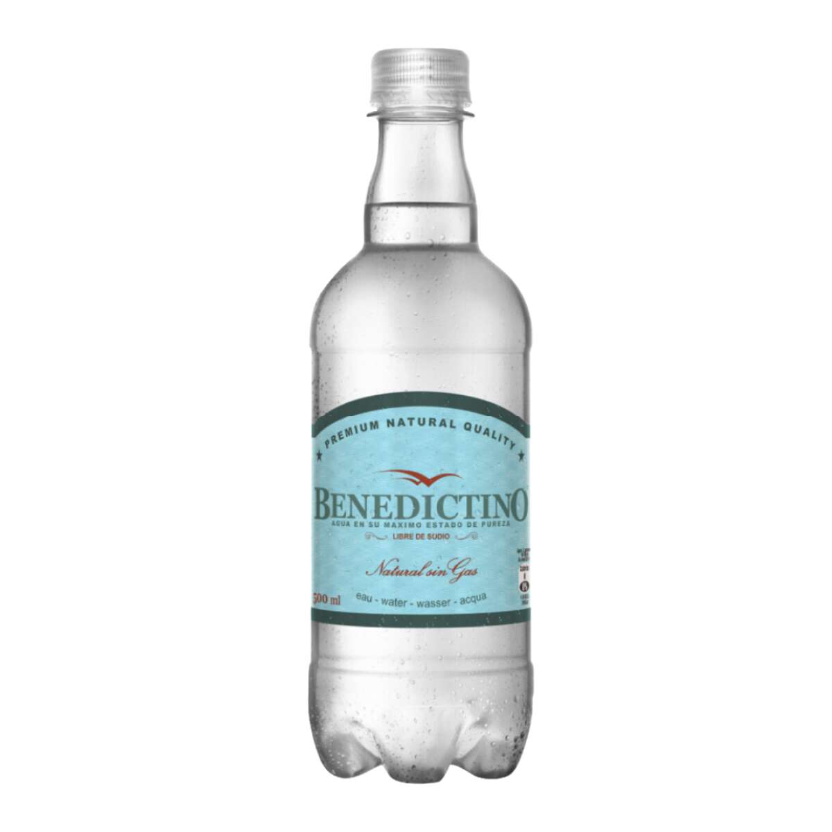 Agua Botella Benedictino Sin Gas 500ML